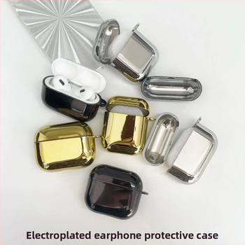 Kesida TPU електроплакиран защитен калъф за Apple безжични слушалки – общ стил, съвместим с Apple