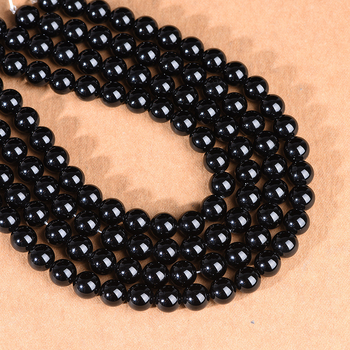 Prirodni obsidijan granule za DIY nakit, 8A crni zlatni obsidijan, poluproizvodi
