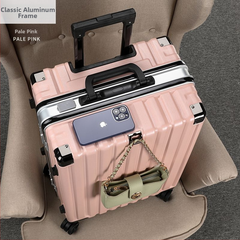 Putni kofer s karbonskim tijelom i aluminijskim okvirom, otvaranje na zatvarač, vodootporan, s proširivim slojem