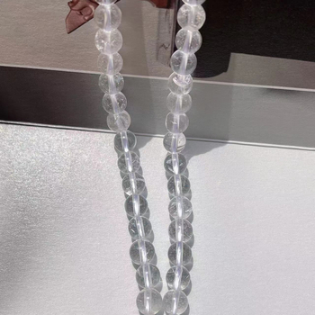 Prirodne bijele kristalne perle, 8 mm okrugle perle za narukvicu i ogrlicu, labave perle od kristala