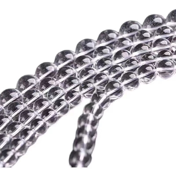 Prirodne bijele kristalne perle, 8 mm okrugle perle za narukvicu i ogrlicu, labave perle od kristala