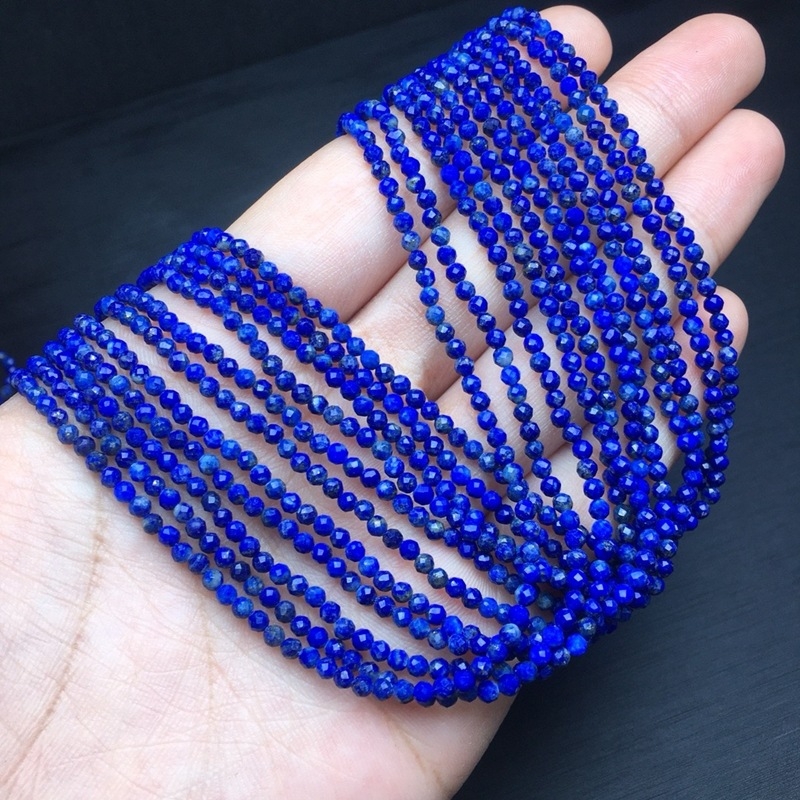 DIY niz od lapis lazuli s millet kuglicama – perlasti završetak, prirodni stil, podrijetlo: Lianyungang