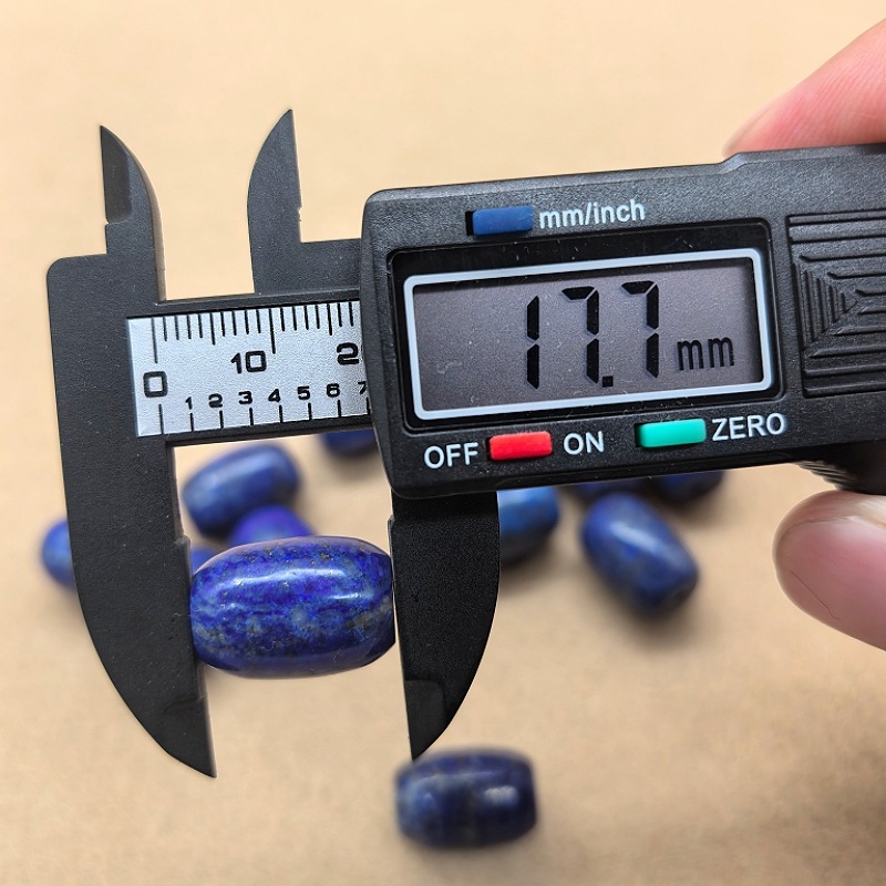 Prirodni lapis lazuli za pojas — DIY perle, slobodne perle, 12×18 mm, poluproizvodi nakita