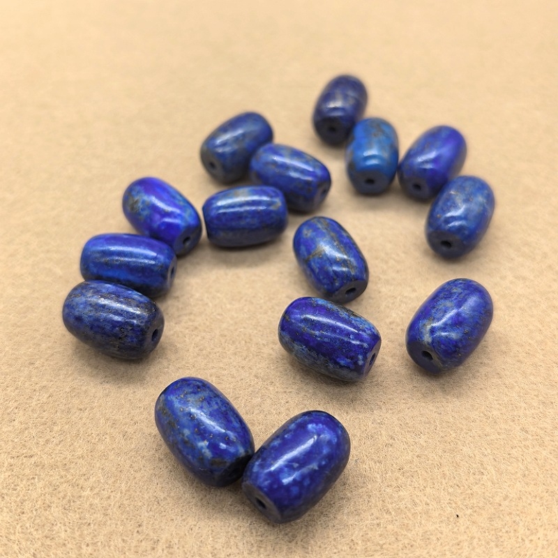 Prirodni lapis lazuli za pojas — DIY perle, slobodne perle, 12×18 mm, poluproizvodi nakita