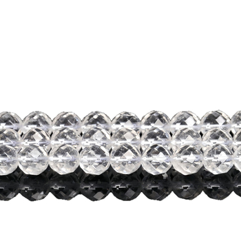 Κρυστάλλινα χάντρες με 64 όψεις - ελεύθερες χάντρες, ημιτελή εξαρτήματα DIY κοσμημάτων, επεξεργασία: λείανση και γυάλισμα