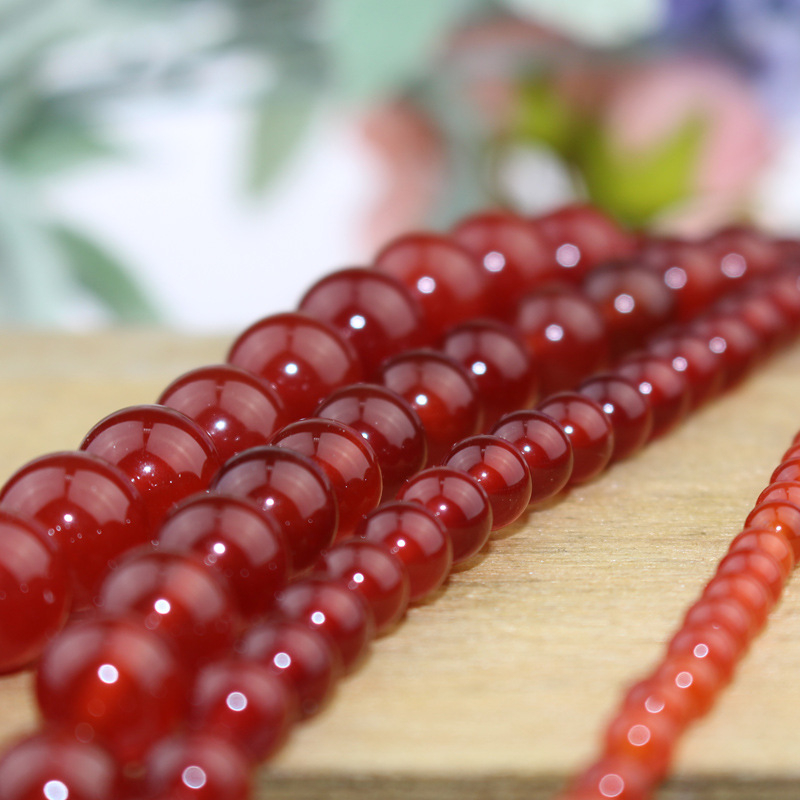Prirodne ahat kuglice, 5A kvalitete, etnički stil s totem uzorkom, DIY komponente za nakit, serija Spring Korean Jewelry