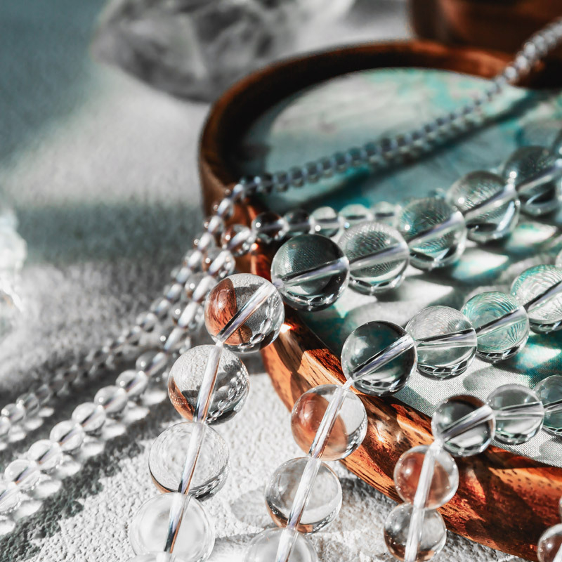 ΑΑ-βαθμού ελεύθετες κυκλικές χάντρες κρυστάλλου για DIY κατασκευή κοσμημάτων