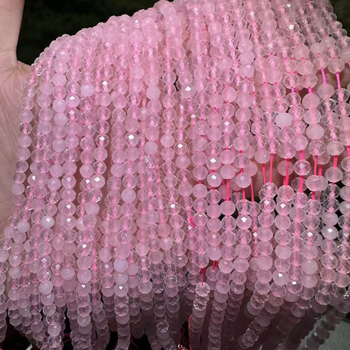 Mărgele de cuarț cu facete – libere, semi-finite pentru brățări DIY, origine Shantou, primăvara 2025, stil Zână