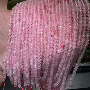 Mărgele de cuarț cu facete – libere, semi-finite pentru brățări DIY, origine Shantou, primăvara 2025, stil Zână