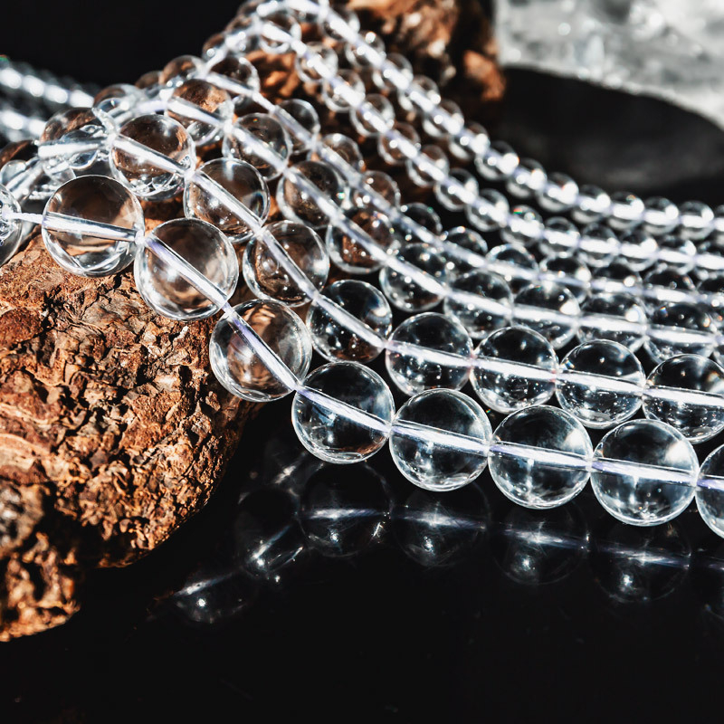 DIY βραχιόλι/κολιέ με διασκορπισμένες κρυσταλλικές χάντρες, κρύσταλλος χαλαζίας, Donghai County, Lianyungang, Άνοιξη 2025, συλλεκτικό επίπεδο