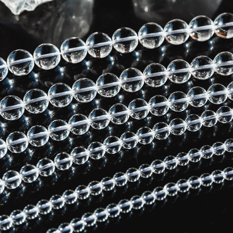 DIY βραχιόλι/κολιέ με διασκορπισμένες κρυσταλλικές χάντρες, κρύσταλλος χαλαζίας, Donghai County, Lianyungang, Άνοιξη 2025, συλλεκτικό επίπεδο