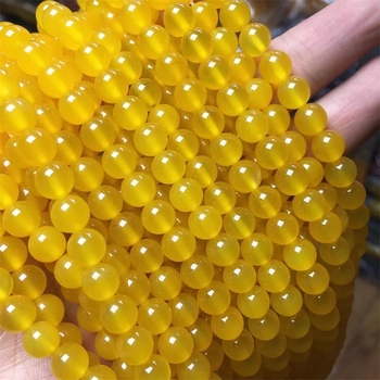 Mărgele - agat, rotunde, model Totem, prelucrare la temperatură înaltă