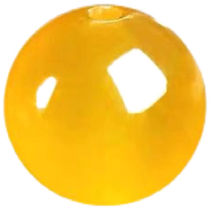 Mărgele - agat, rotunde, model Totem, prelucrare la temperatură înaltă