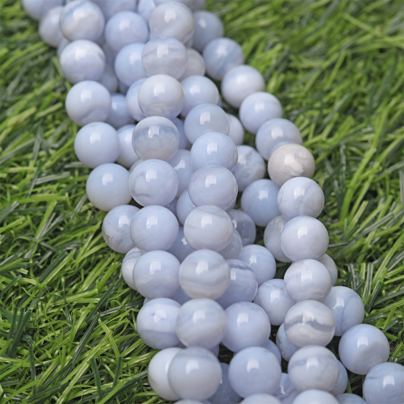 Mărgele din agat, rotunde, origine Lianyungang, tratament: tăiere, măcinare, polisare, marcă Jiangzhuo (accesorii)