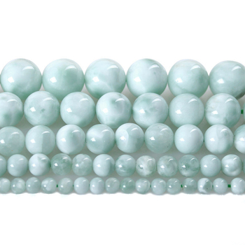 Accesorii pentru bijuterii DIY: mărgele rotunde din aventurin verde, șlefuire, model totem, cod A258