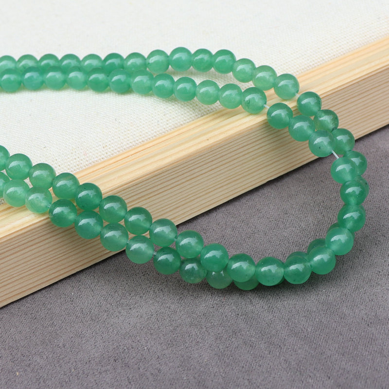 Mărgele din piatră naturală, rotunde, lustruite