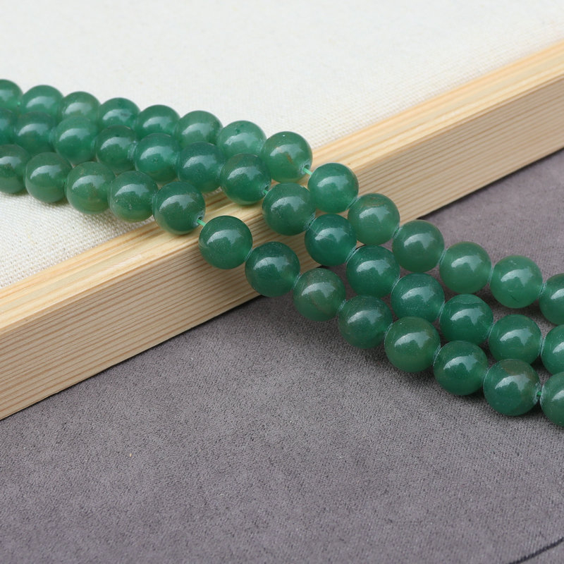 Mărgele din piatră naturală, rotunde, lustruite