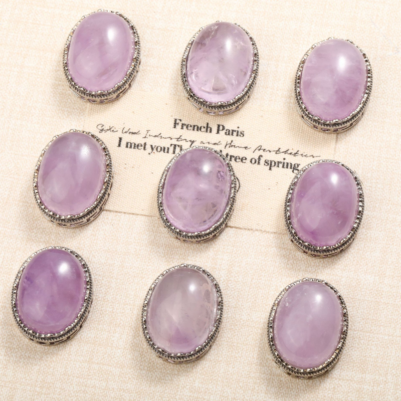 Mărgele spacer din cristal - componente DIY pentru bijuterii, realizate manual de Shi Qing Ge, Stil Tendință Personală, Primăvara 2025