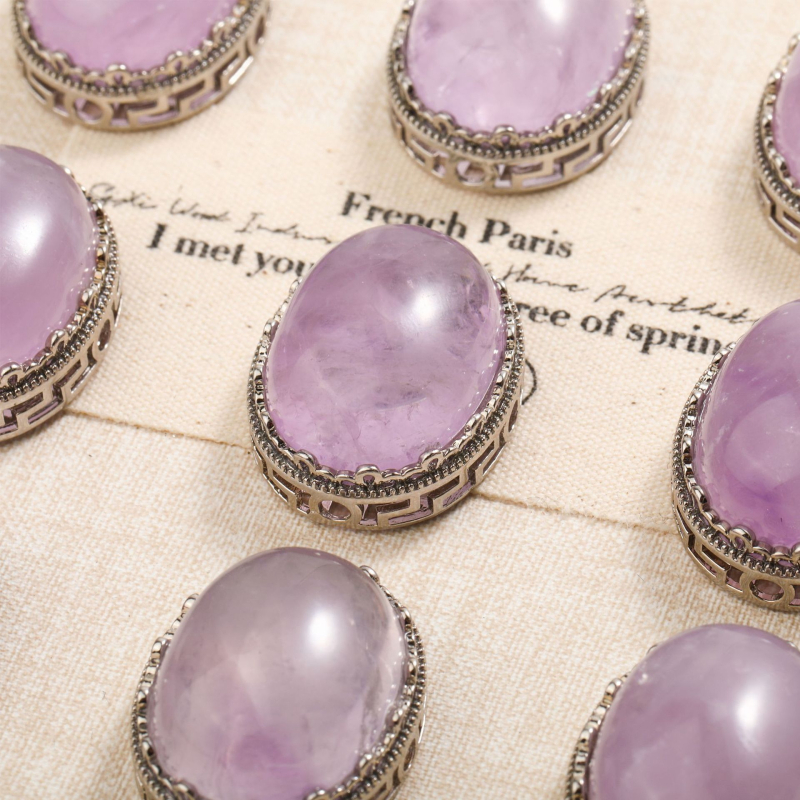 Mărgele spacer din cristal - componente DIY pentru bijuterii, realizate manual de Shi Qing Ge, Stil Tendință Personală, Primăvara 2025