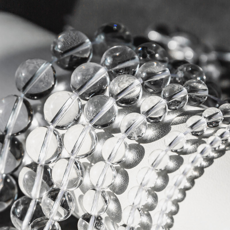 Διάσπαρτες χάντρες από κρύσταλλο, AB-κατηγορίας φυσικός κρύσταλλος, καταγωγή: Donghai, DIY, Cloud Clear Crystal