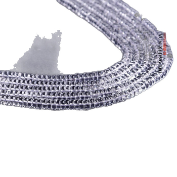 Kristály szabad gyöngyök nyolc szem mintával, magas hőmérsékleten feldolgozva, eredet Lianyungang