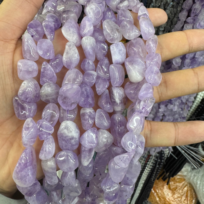 Csiszolt Bodhi szabad gyöngyök, Nanhong forma, nemes mintázat, könnyű luxus stílus