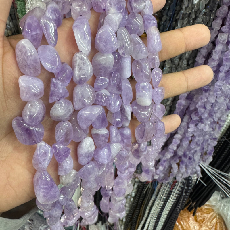 Csiszolt Bodhi szabad gyöngyök, Nanhong forma, nemes mintázat, könnyű luxus stílus