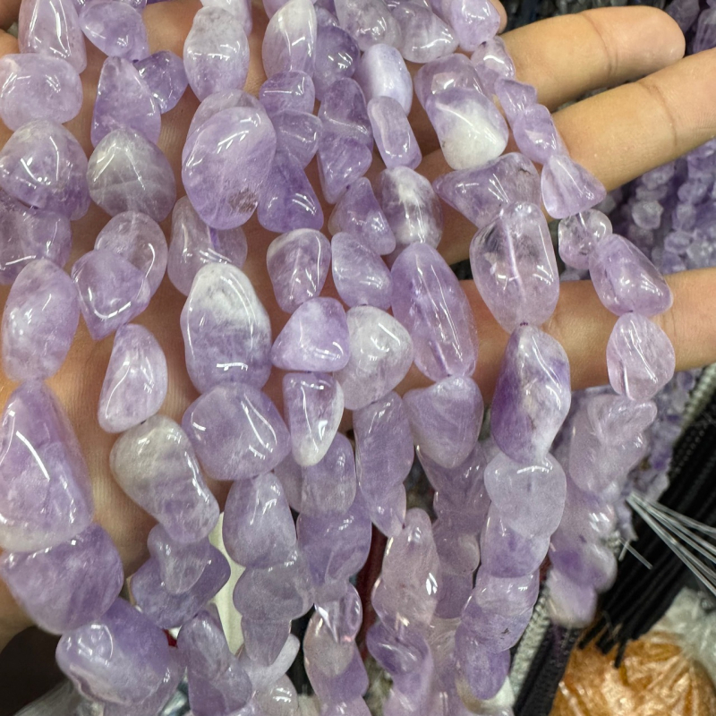 Csiszolt Bodhi szabad gyöngyök, Nanhong forma, nemes mintázat, könnyű luxus stílus