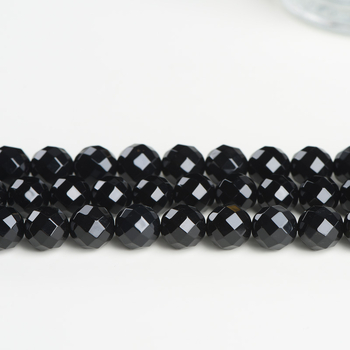 Beibeifu Achát gyöngyök, 64‑facetű, csiszolt, félkész DIY ékszer alkatrészek