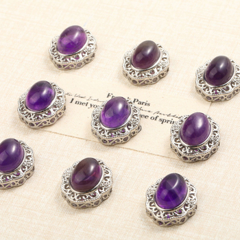 DIY ékszerkiegészítők, kristálygyöngyök, kézzel készített, Shiqing Pavilion márka, 2025 tavasz