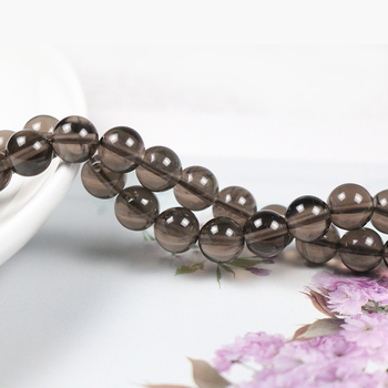 Tea Crystal gyöngyök – gömb alakú, kézzel készített félkész DIY ékszer alkatrészek, téli 2023 sorozat