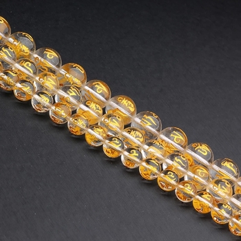 Mărgele libere pentru brățară și colier, semi-fabricate, cu tratament bronzare