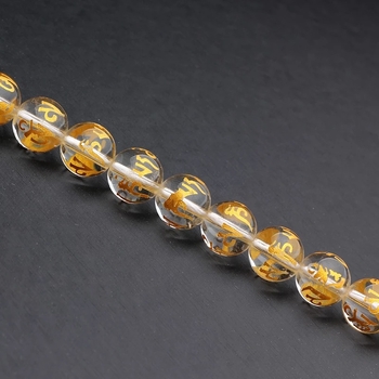 Mărgele libere pentru brățară și colier, semi-fabricate, cu tratament bronzare