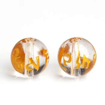 Mărgele libere pentru brățară și colier, semi-fabricate, cu tratament bronzare