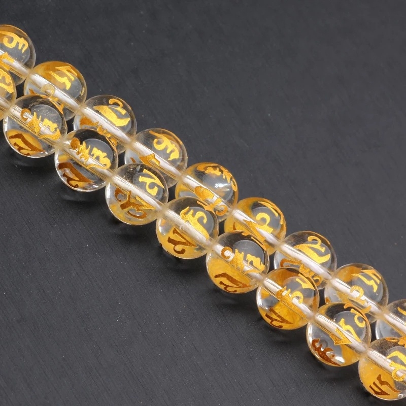 Mărgele libere pentru brățară și colier, semi-fabricate, cu tratament bronzare