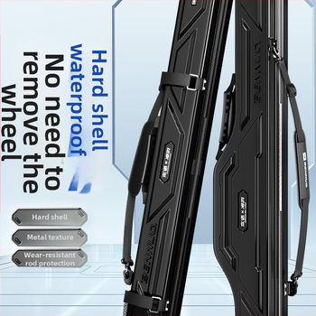 Horgászbot táska - Kemény héj, PU anyag, Tároló táska, Márka: Other