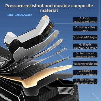 Horgászbot táska - Kemény héj, PU anyag, Tároló táska, Márka: Other