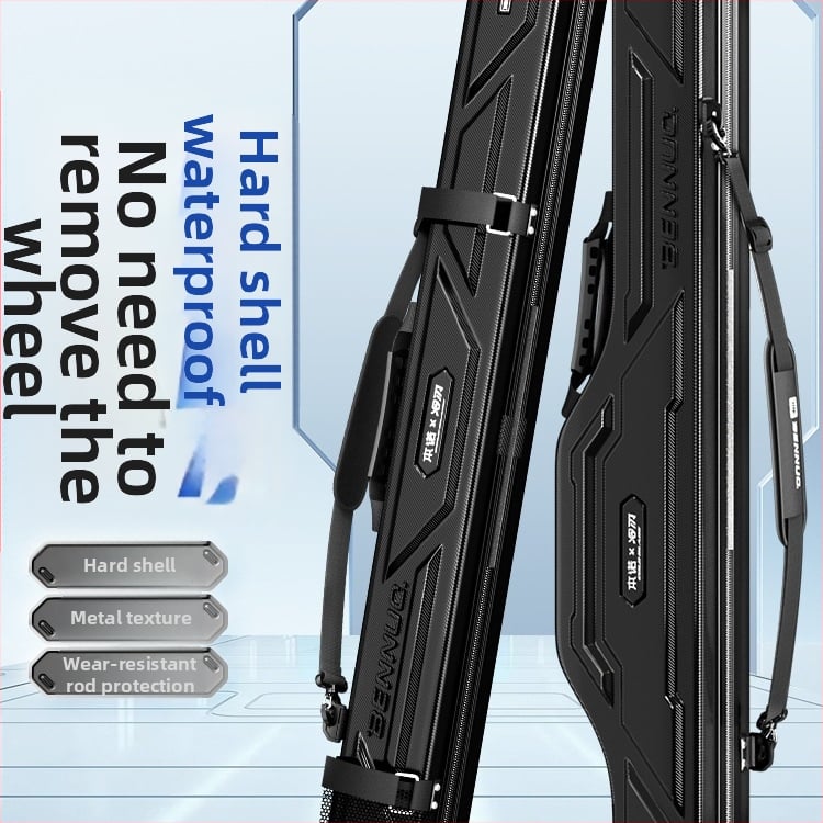 Horgászbot táska - Kemény héj, PU anyag, Tároló táska, Márka: Other