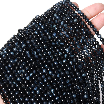 Perle od tigrovog oka za DIY narukvicu – polirane okrugle perle, vrhunske kvalitete