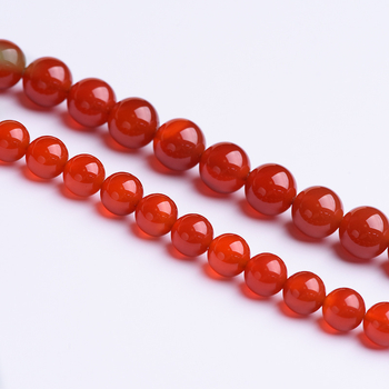 Vörös achát szórt gyöngyök – csiszolás és polírozás, eredeti dizájn, nemes mintázat