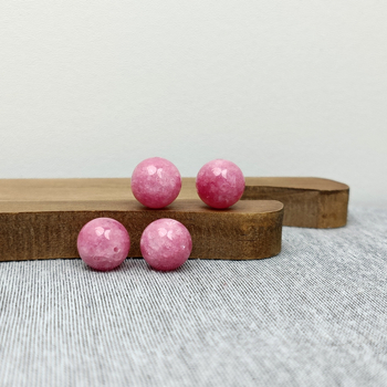 Kalcedon gyöngyök - polírozott kör alakú gyöngyök, Yan Zhitian márka, 2025 tavasz kiadás