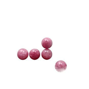 Kalcedon gyöngyök - polírozott kör alakú gyöngyök, Yan Zhitian márka, 2025 tavasz kiadás