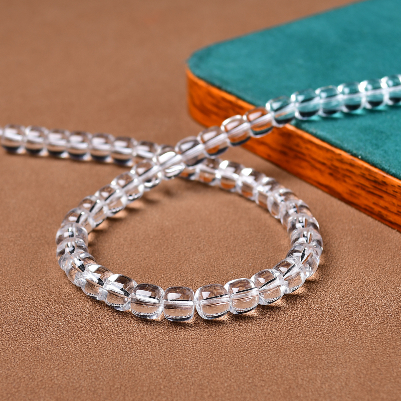 Üvegből/Lapis lazuli gyöngyök, polírozott felületű, öreg alakú, totem mintázat, könnyű luxus stílus