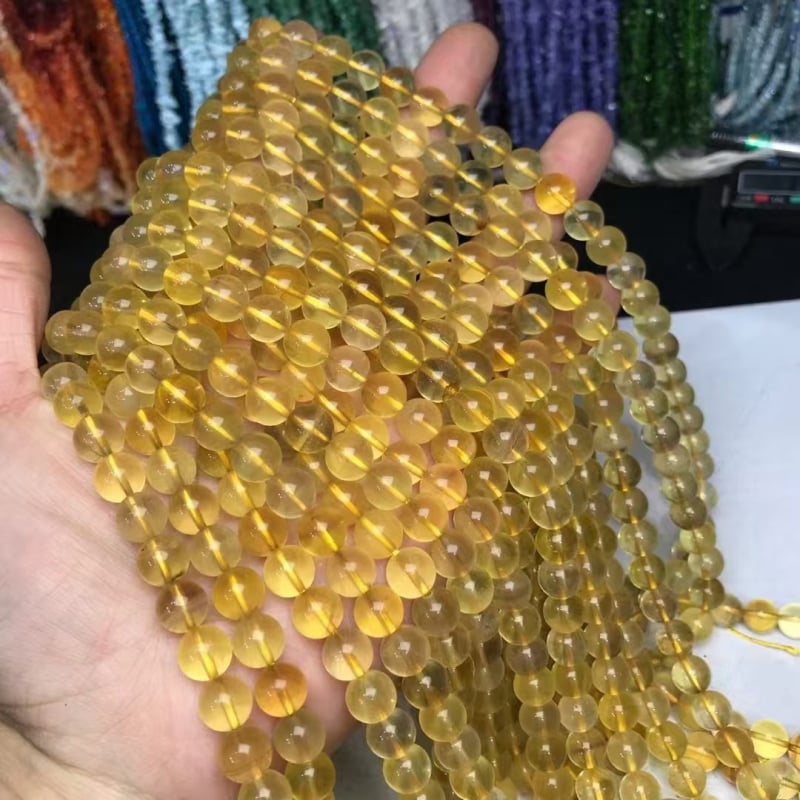 Mărgele din fluorită, libere, finisaj lustruit, brand Famous City, lansare toamna 2024