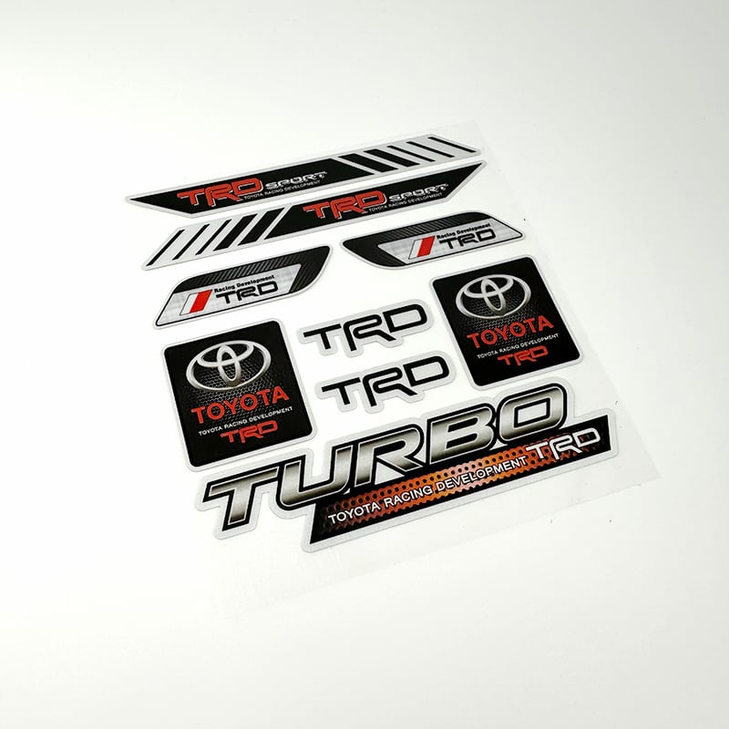 Täielik auto kleebis, 3D UV-trükk vinüülile, veekindel, kleepuv paigaldus, auto mudeli muster