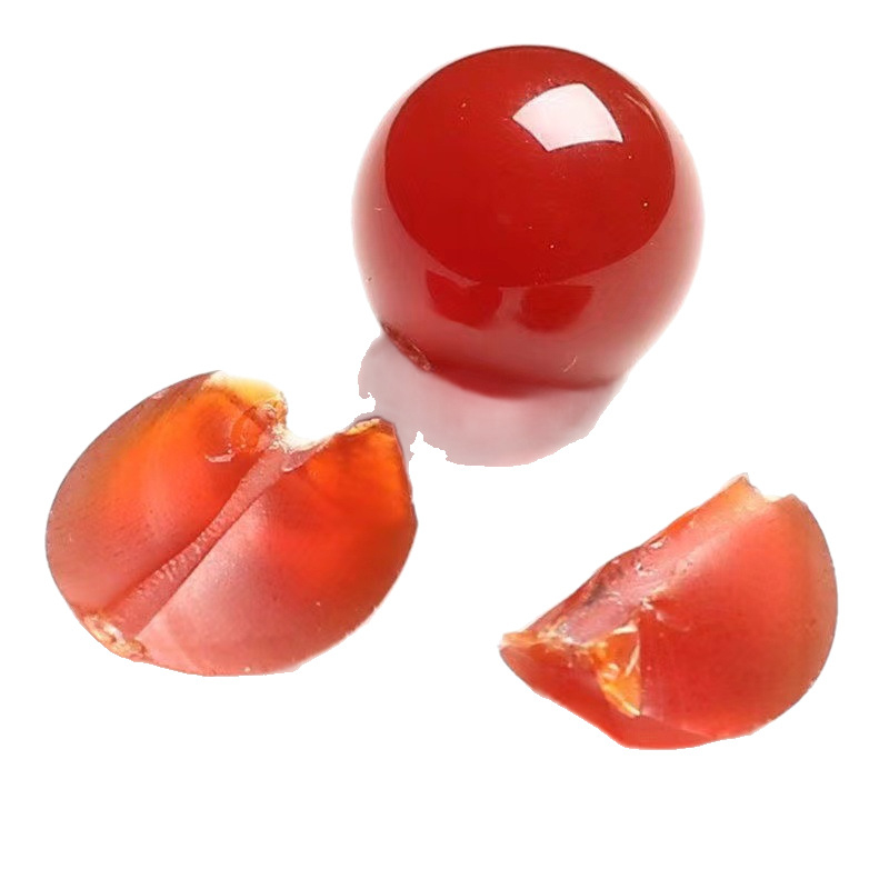 8 mm crvene ahat kuglice za DIY nakit, stil laganog luksuza