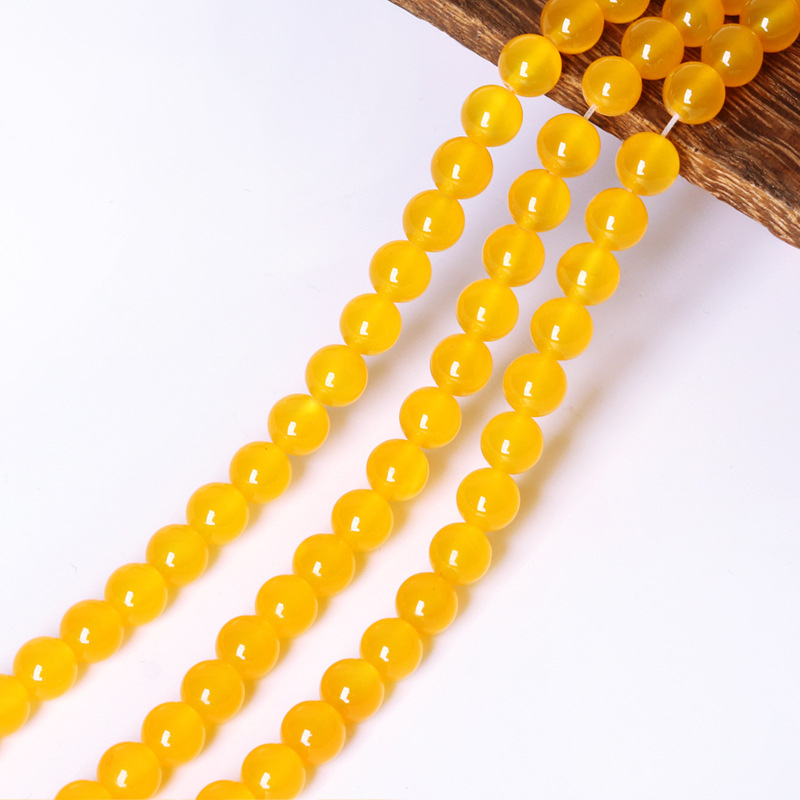 perle od agatnih kamenaca za DIY nakit – polirane okrugle perle, vrhunske kvalitete, marka Dancing Stone Jewelry