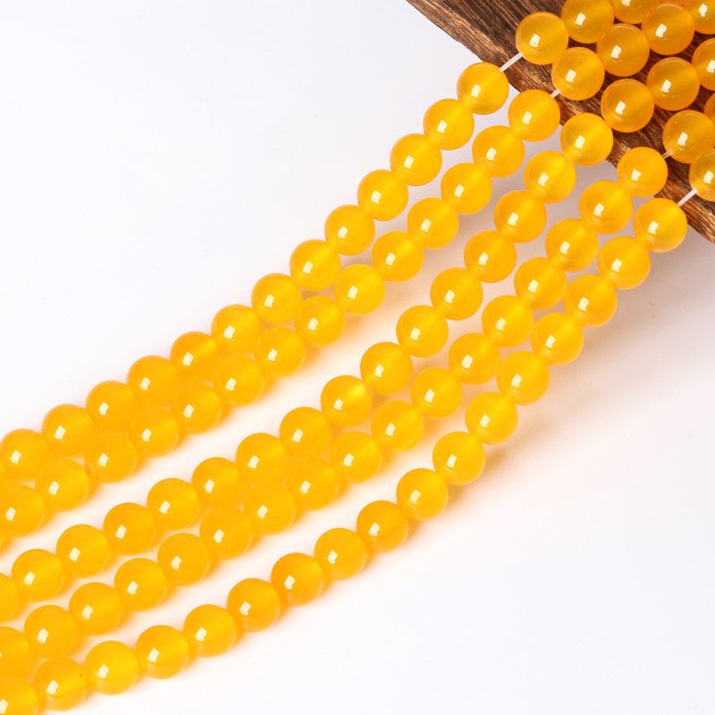 perle od agatnih kamenaca za DIY nakit – polirane okrugle perle, vrhunske kvalitete, marka Dancing Stone Jewelry