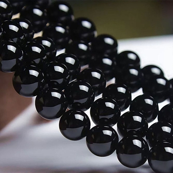 Χάντρες διάσπαρτες – Μαύρος ονύξ, Jiwan crystal, συσκευασία σε παρτίδες