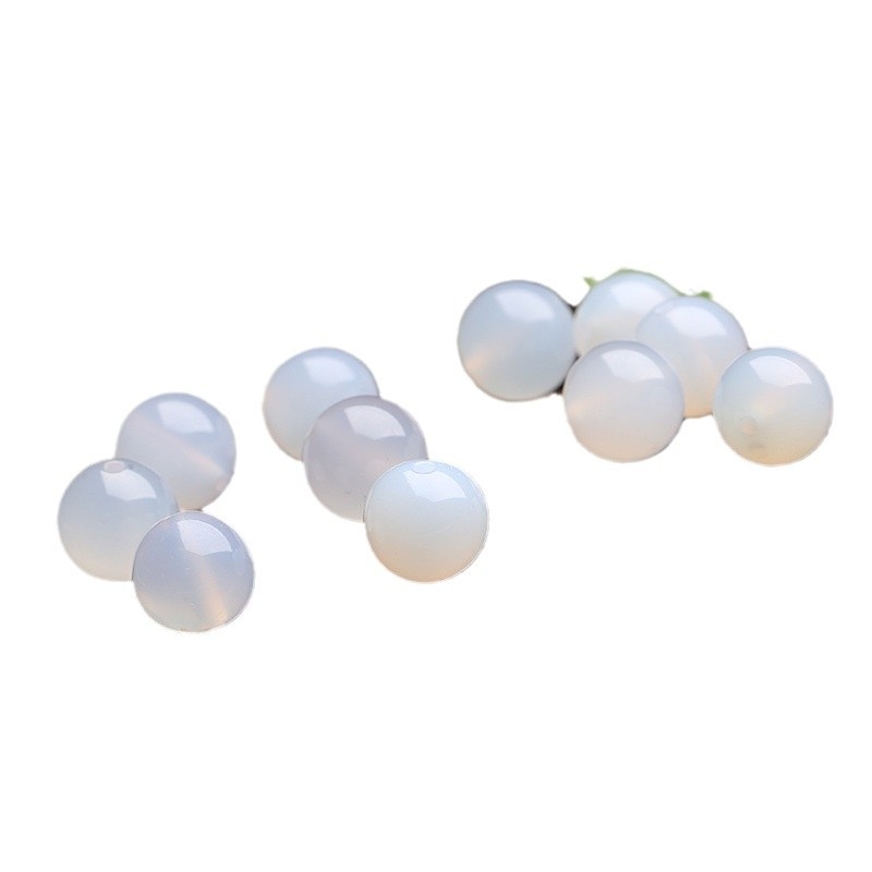 Kuglice – slobodne agatne perle, polirane, marka Anze Jewelry